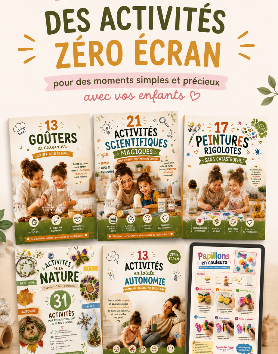Activités zéro écran
