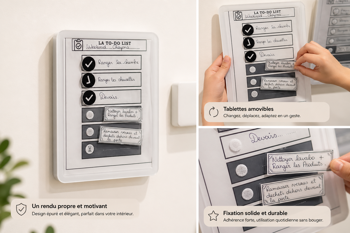 tablette amovible